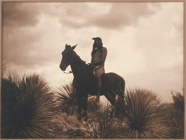 EDWARD CURTIS BROMOIL GELATIN SILVER PRINT