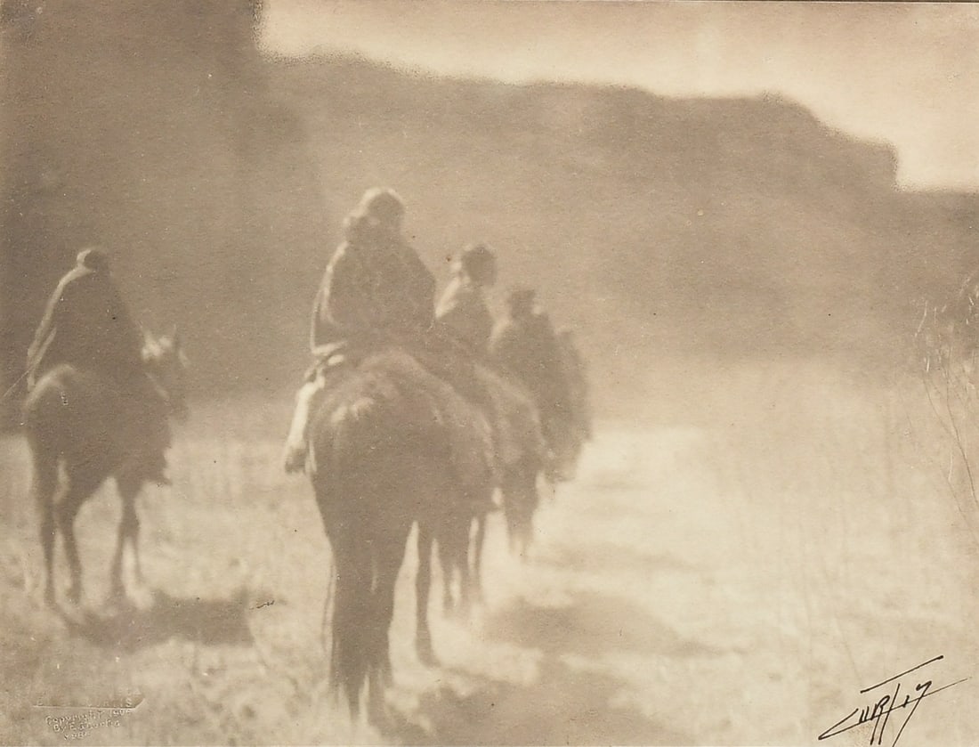 EDWARD CURTIS PHOTOGRAPH “THE VANISHING RACE” (1 of 5)