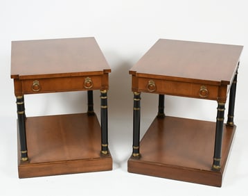 PR. FINE ARTS FURNITURE END TABLES