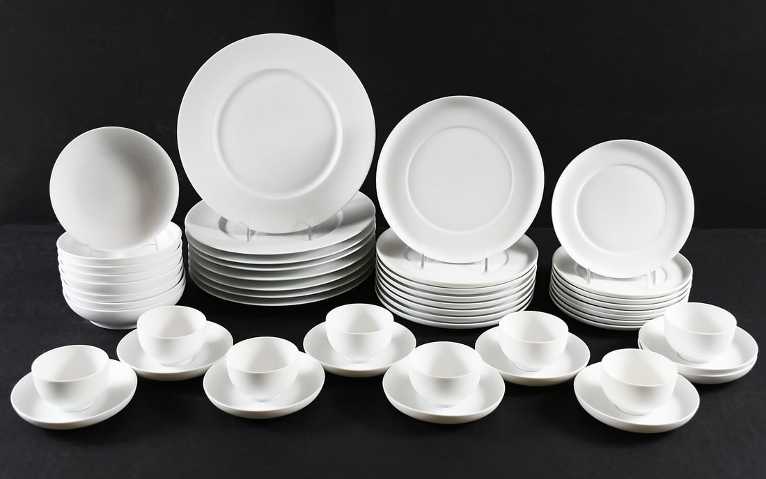 49 PC. MURIEL GRATEAU BISQUE PORCELAIN DINNERWARE (1 of 7)