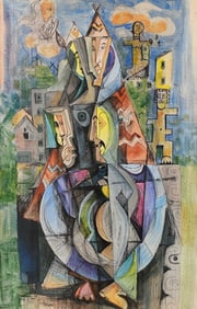A. TORRES MIXED MEDIA “HONOR TO THE PIPE OF PEACE”
