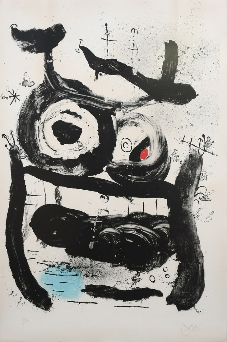 MIRO LITHOGRAPH "THE EMPRESS" (1 of 5)