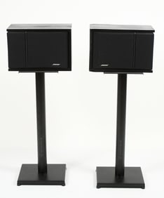 PR. BOSE 201 SERIES III SPEAKERS ON STANDS