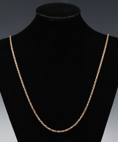 30" 14K ROPE CHAIN