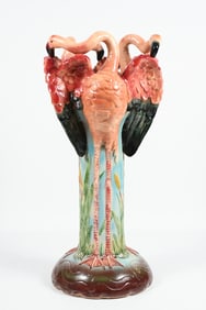 AFTER DELPHIN MASSIER FLAMINGO JARDINIERE