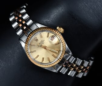 LADIES OYSTER PERPETUAL ROLEX WRISTWATCH