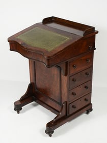 LATE VICTORIAN DAVENPORT DESK
