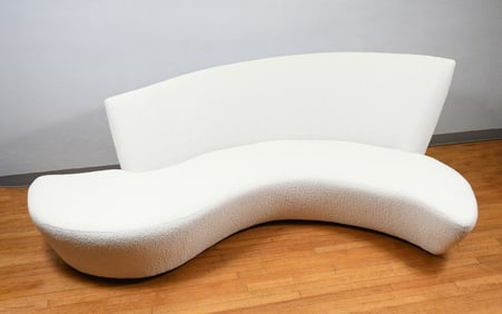 VLADIMIR KAGAN BILBOA SCULPTURAL SOFA W/ BOUCLE