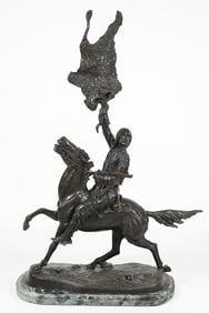 BUFFALO SIGNAL BRONZE AFTER REMINGTON