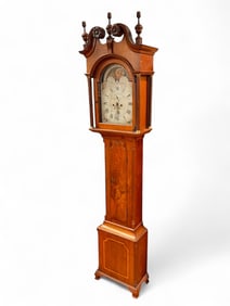 CHRISTIAN BIXLER TALL CASE CLOCK EASTON, PA
