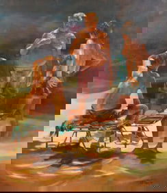 SCOTT GORDLEY FLORIDA BEACH PAINTING