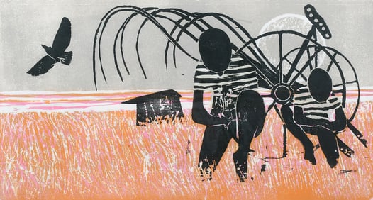 WALTER WILLIAMS “HARVEST #2” SPECIAL EDITION WOODCUT