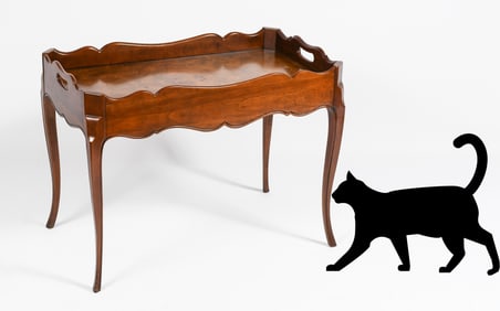 BAKER FURNITURE FRENCH PROVINCIAL COFFEE TABLE