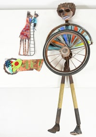 3PC. MITCH BERG SCULPTURE LOT