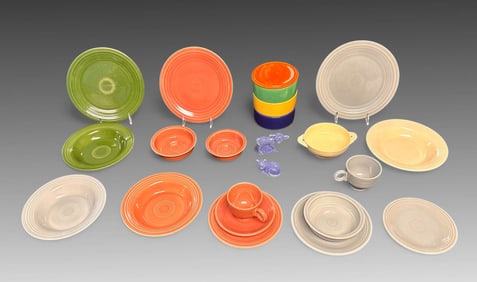 23 PC. FIESTAWARE REFRIDGERATOR BOWLS MAVERICKS