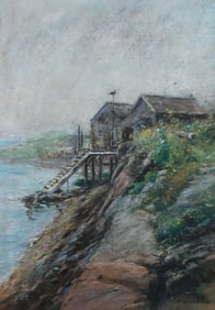 L.D. NORTON RIVER SHACK PASTEL