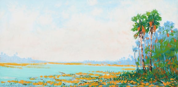 GREG BEHYMER INDIAN RIVER FLORIDA PAINTING