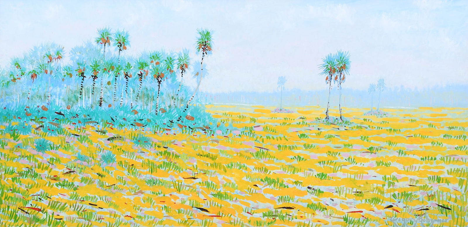 GREG BEHYMER CANAVERAL MARSHES FLORIDA PAINTING (1 of 5)