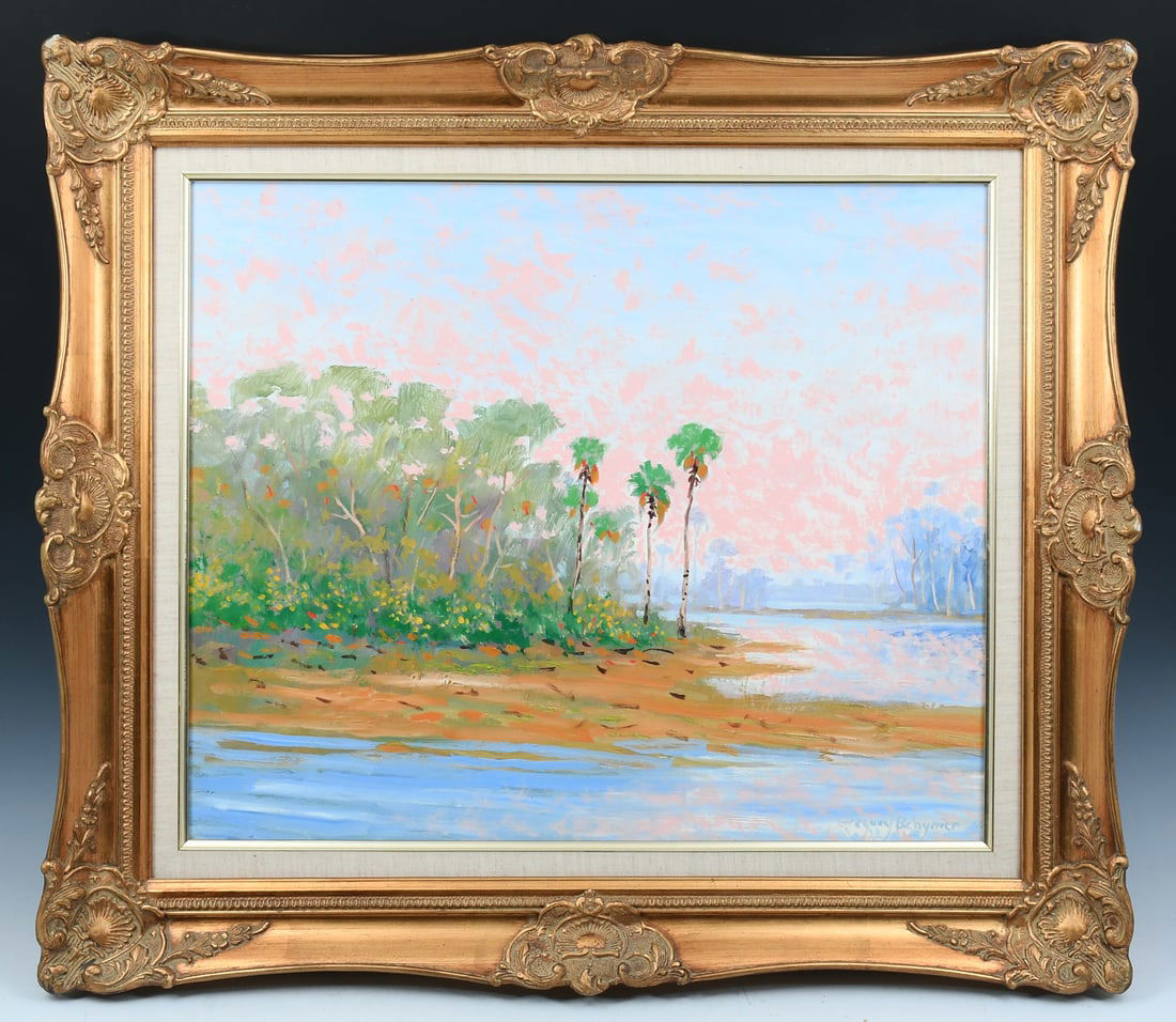 GREG BEHYMER WINDOVER MARSH FLORIDA PAINTING (1 of 5)
