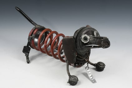 STEVEN HYDE FOUND OBJECT METAL SCULPTURE