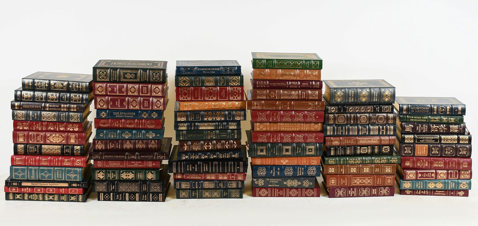 69 PC. EASTON PRESS COLLECTOR'S EDITION BOOKS (1 of 9)