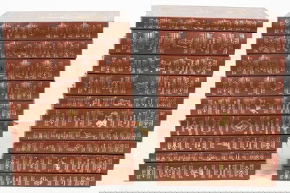 19 VOLUME EASTON PRESS ERNEST HEMINGWAY BOOKS