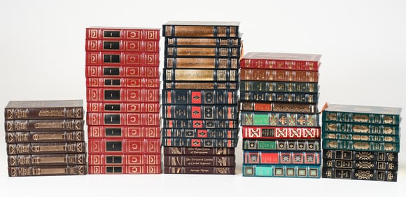 49 PC. EASTON PRESS COLLECTOR'S EDITION BOOKS