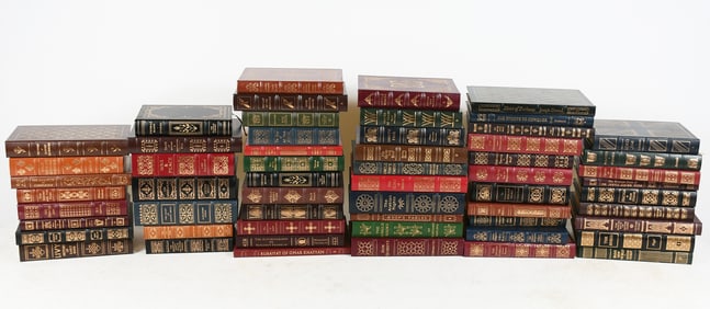 57 PC LEATHERBOUND EASTON PRESS 100 GREATEST BOOKS