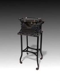 UNDERWOOD TYPEWRITER #5 ON STAND