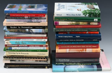 LOT OF 40 BOOKS ON FLORIDA
