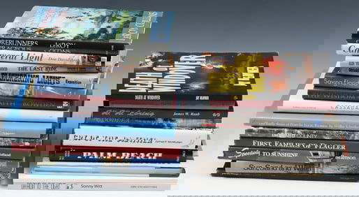 LOT OF 22 BOOKS ON FLORIDA