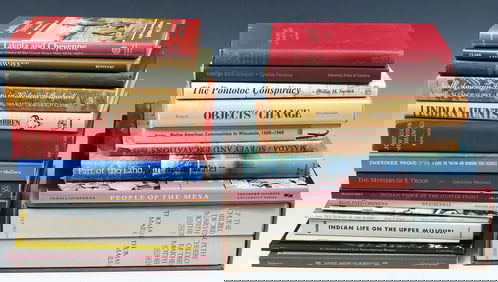 LOT OF 27 BOOKS ON NATIVE AMERICANS