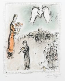 MARC CHAGALL ORIGINAL LITHOGRAPH