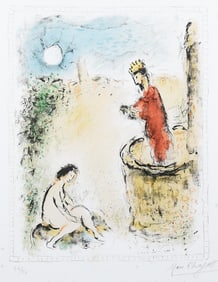 MARC CHAGALL ORIGINAL LITHOGRAPH