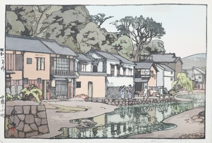 HIROSHI YOSHIDA JAPANESE WOODBLOCK PRINT