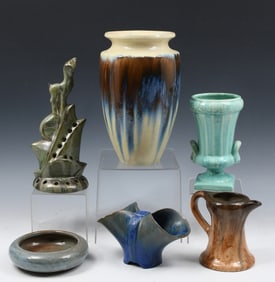 6 PC. FULPER POTTERY COLLECTION