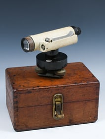 CARL ZEISS JENA SURVEYING LEVELER EQUIPMENT