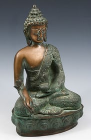 CHINESE TIBETAN BRONZE BUDDHA