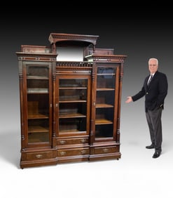 19TH CENTURY VICTORIAN BOOKCASE