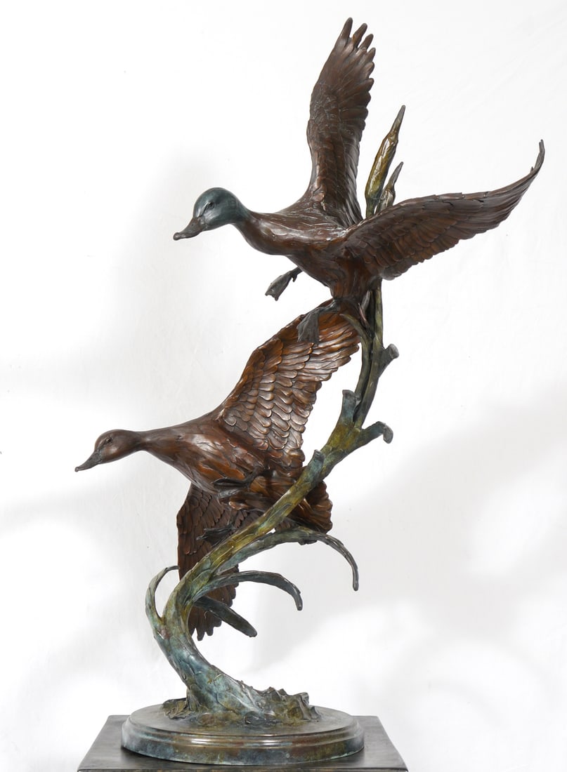 GEOFFREY SMITH DUCKS BRONZE