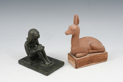 TWO BLANCA WILL SCULPTURES