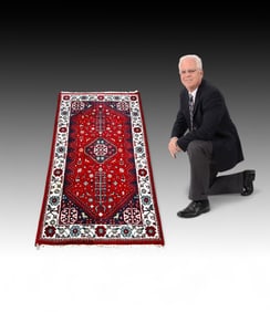 ESTATE ORIENTAL CARPET ABADEH TRIBAL RUG