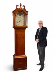 CHRISTIAN BIXLER (1763-1840) TALL CASE CLOCK