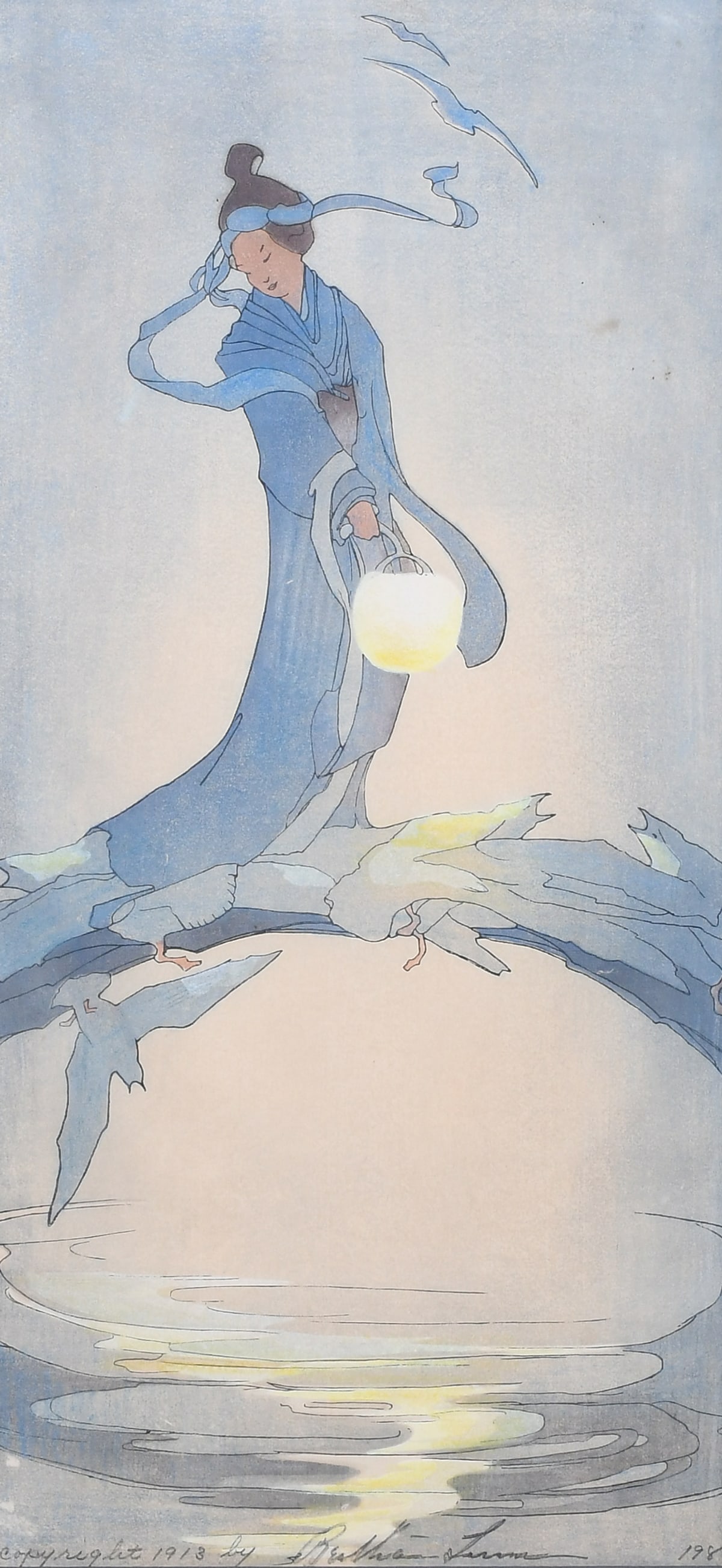 BERTHA LUM WOODBLOCK "PANABATA" (1 of 7)