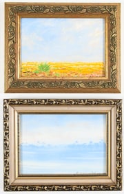 2PC. GREG BEHYMER FLORIDA PAINTING LOT