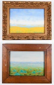 2PC. GREG BEHYMER FLORIDA PAINTING LOT