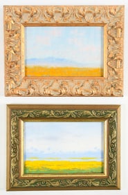 2PC. GREG BEHYMER FLORIDA PAINTING LOT