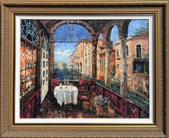 VADIK SULJAKOV ENHANCED GICLEE “NEAR THE CANAL”
