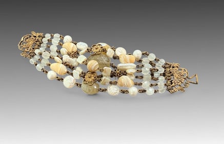 SGD STEPHAN DWECK BRONZE PEARL RUTILATED QUARTZ