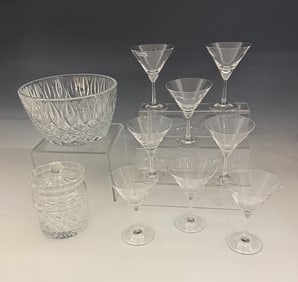WATERFORD AND VILLEROY & BOCH CHAMPAGNE GLASSES